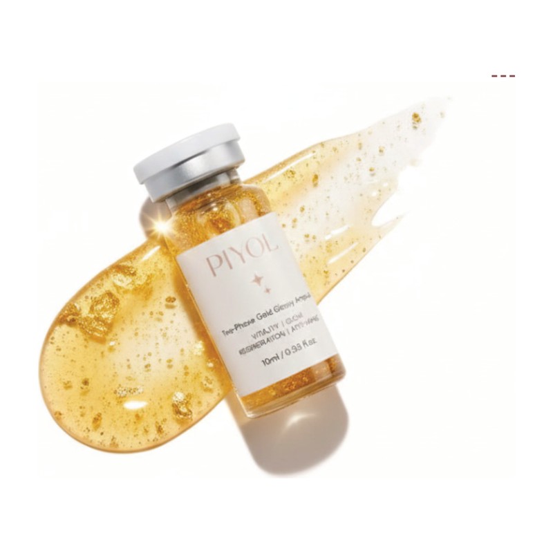 Two-Phase Gold Glossy Çift Fazlı Altın Bakım Serumu — PIYOL