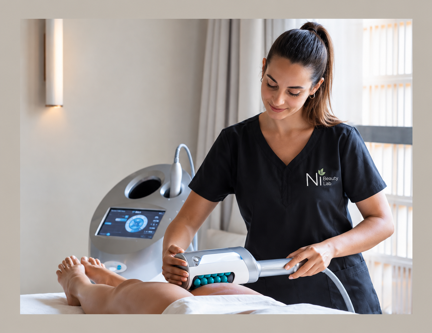 Nİ Beauty Lab'da Endosphères Therapy uygulaması